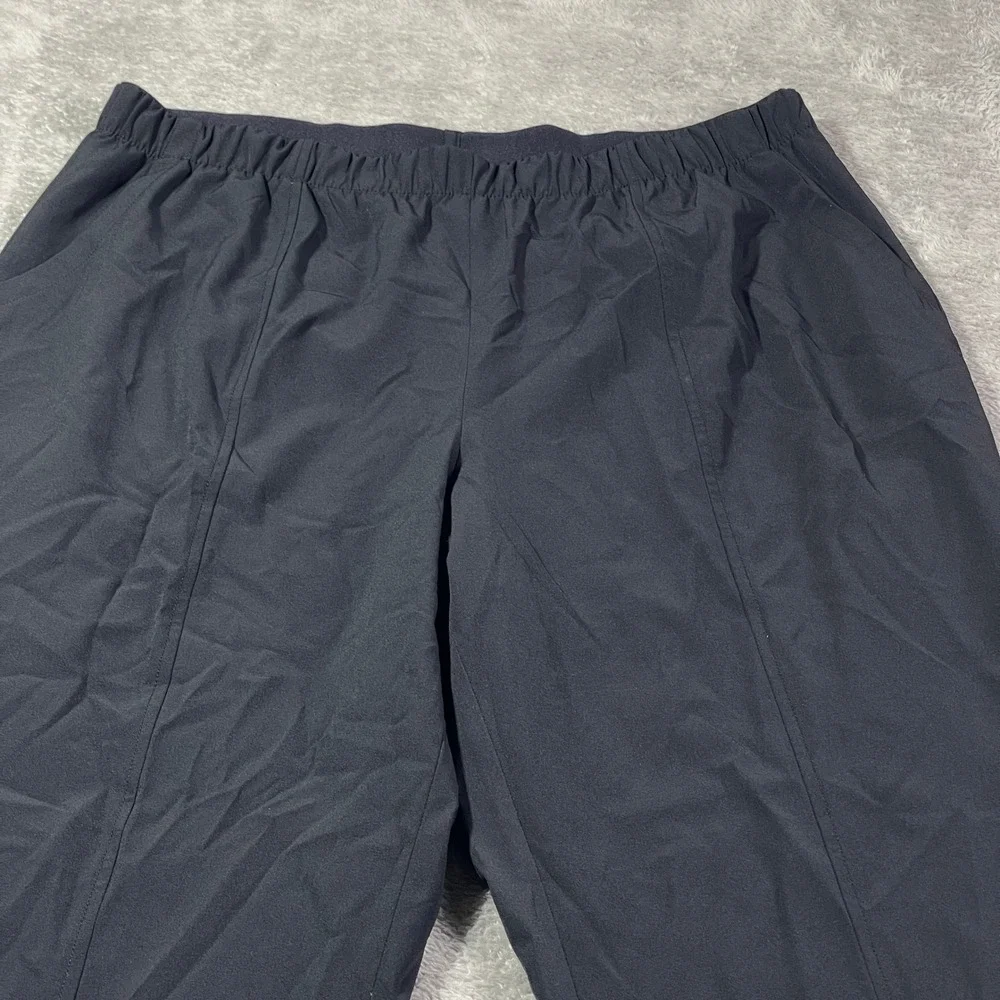 Varley Lounge Pants Men's Large Black Relaxed Fit‎ Elastic Waist Activewear